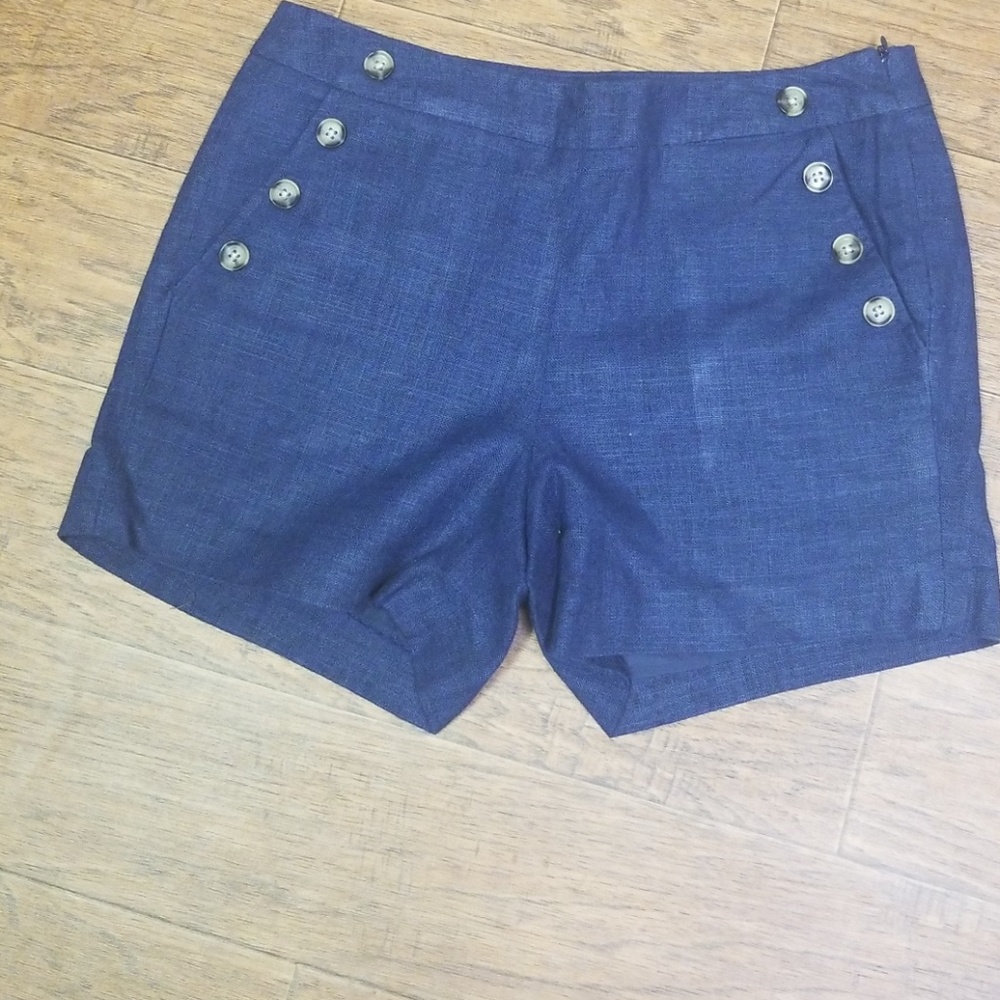 Denim Dress Shorts